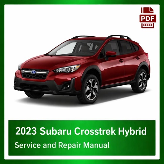 2023 Subaru Crosstrek Hybrid repair manual