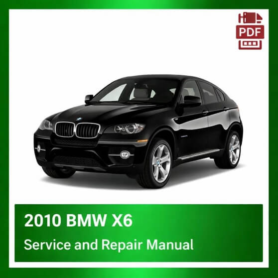 2010 BMW X6 repair manual