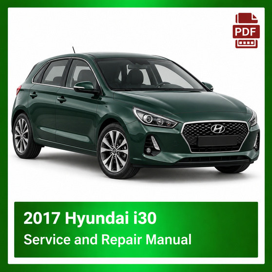 2017 Hyundai i30 repair manual