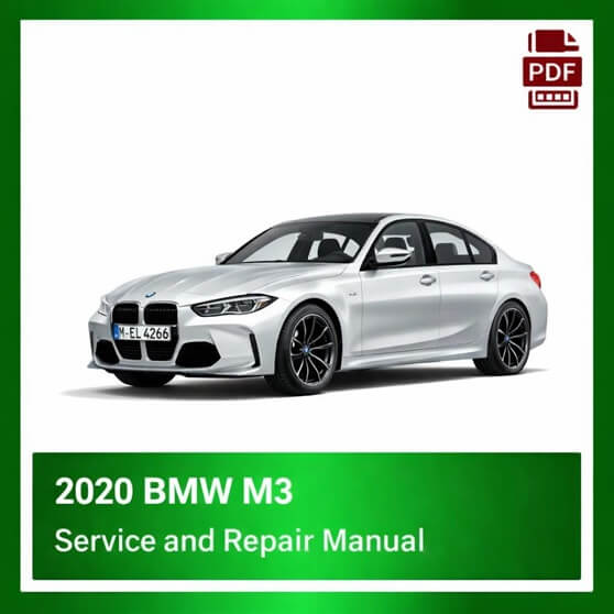 2020 BMW M3 repair manual