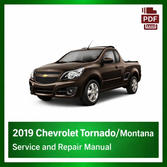 2019 Chevrolet Tornado/Montana repair manua