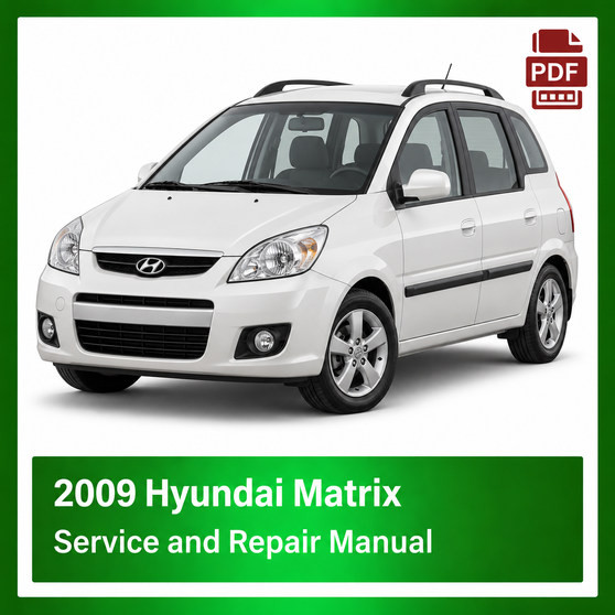 2009 Hyundai Matrix repair manual