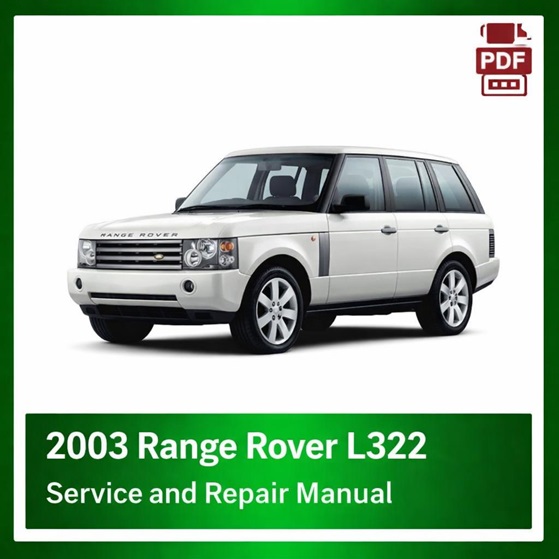 2003 Range Rover L322 repair manual