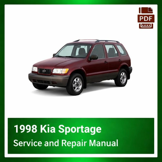 1998 Kia Sportage repair manual