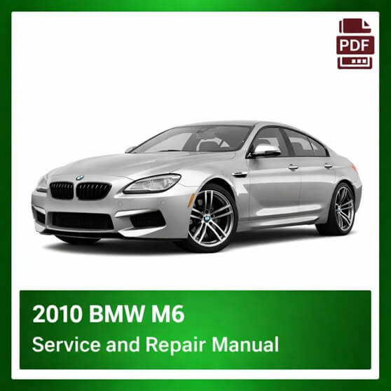 2010 BMW M6 repair manual