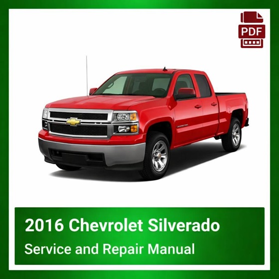 2016 Chevrolet Silverado repair manual