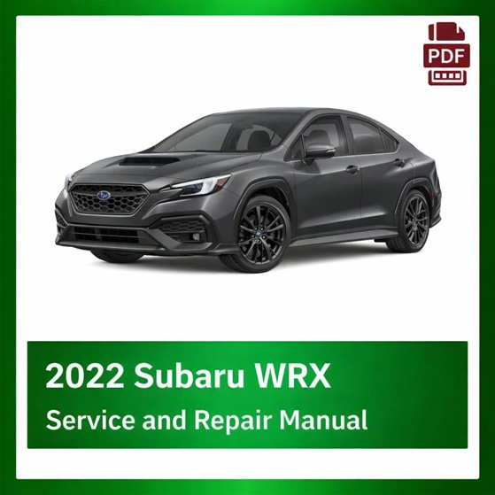 2022 Subaru WRX repair manual