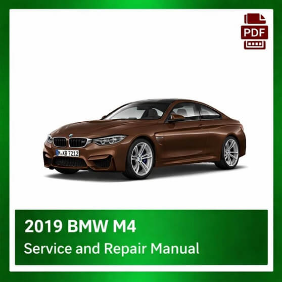 2019 BMW M4 repair manual