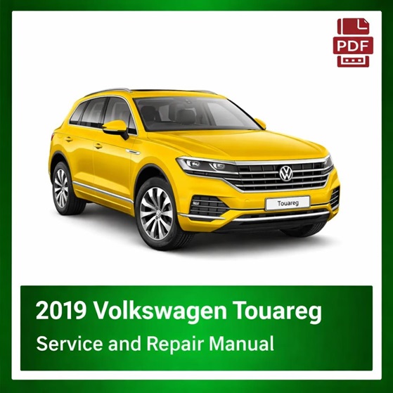 2019 Volkswagen Touareg repair manual