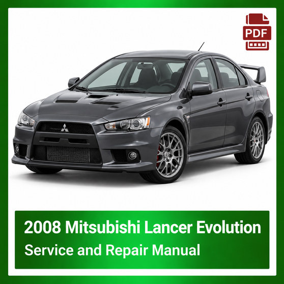 2008 Mitsubishi Lancer Evolution repair manual