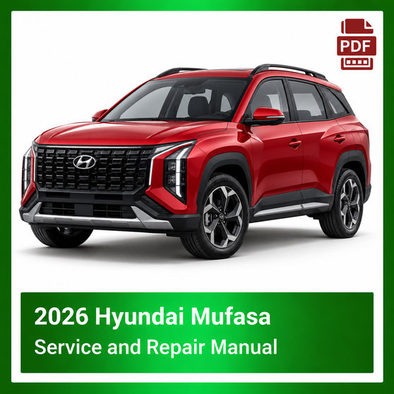 2026 Hyundai Mufasa repair manual
