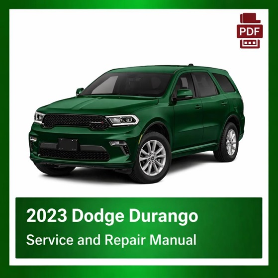 2023 Dodge Durango repair manual