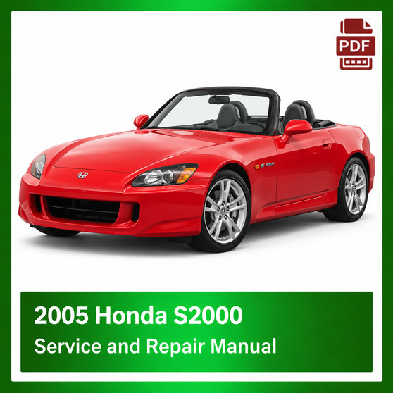 2005 Honda S2000 repair manual