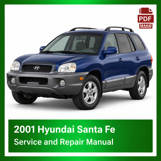 2001 Hyundai Santa Fe repair manual