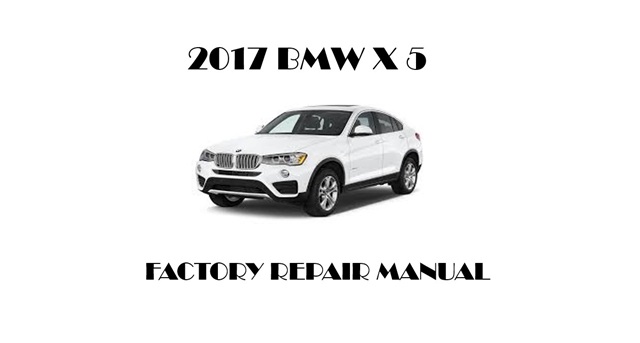 2017 BMW X5 repair manual