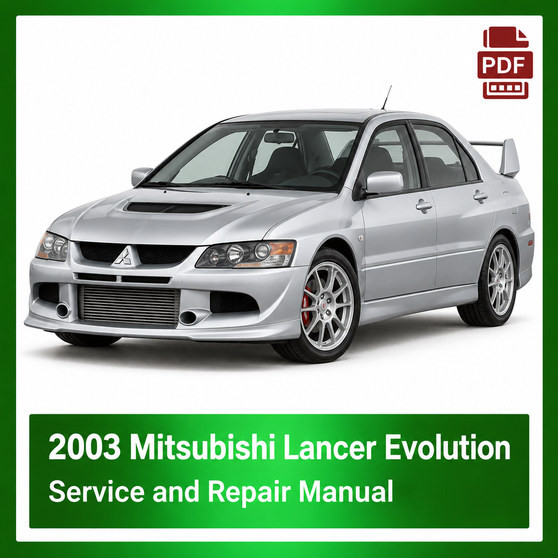 2003 Mitsubishi Lancer Evolution repair manual