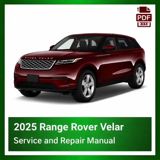 2025 Range Rover Velar repair manual