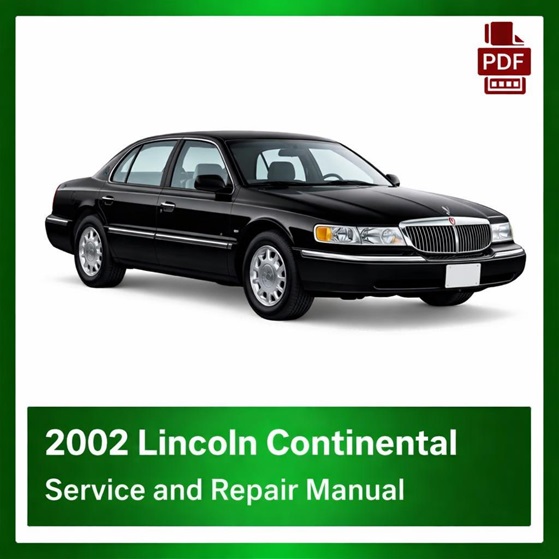 2002 Lincoln Continental repair manual