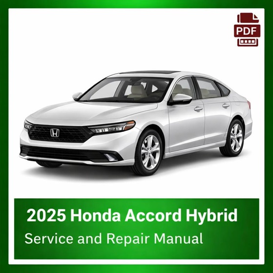 2025 Honda Accord Hybrid repair manual