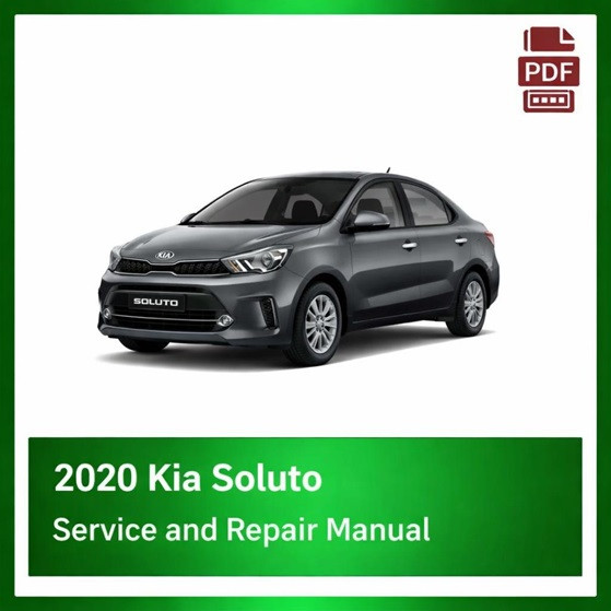 2020 Kia Soluto repair manual