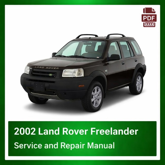 2002 Land Rover Freelander repair manual