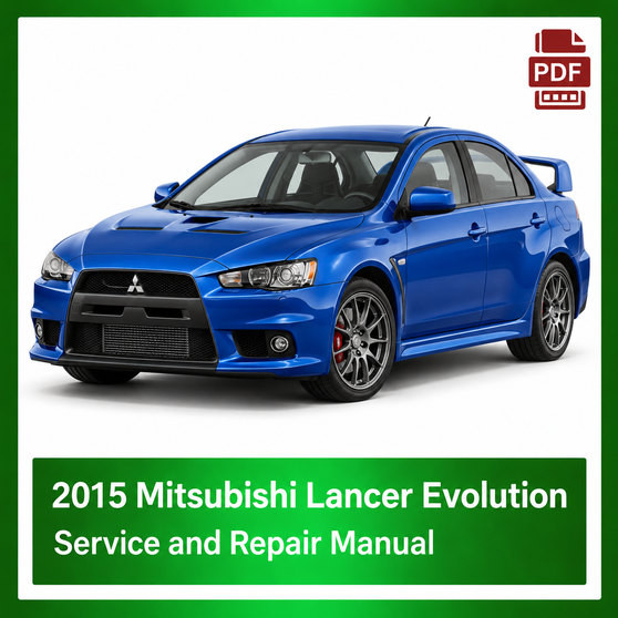 2015 Mitsubishi Lancer Evolution repair manual