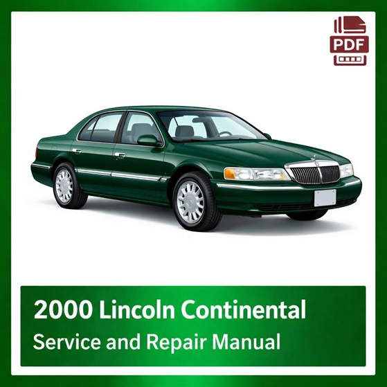 2000 Lincoln Continental repair manual