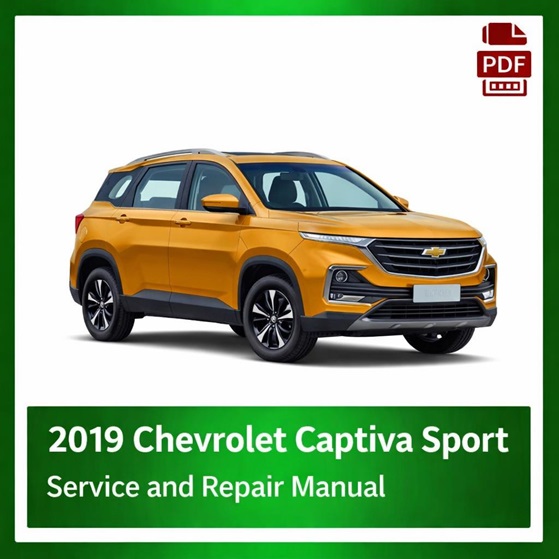 2019 Chevrolet Captiva Sport repair manual