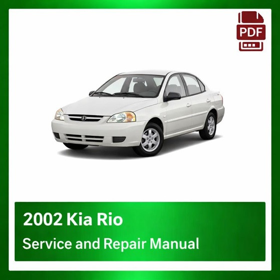 2002 Kia Rio repair manual