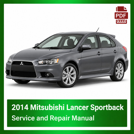 2014 Mitsubishi Lancer Sportback repair manual