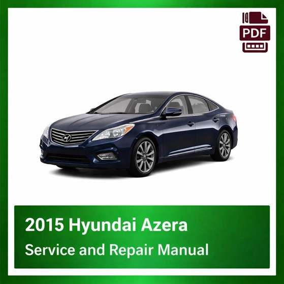 2015 Hyundai Azera repair manual