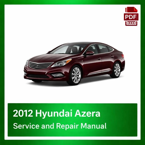 2012 Hyundai Azera repair manual