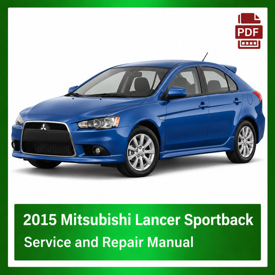 2015 Mitsubishi Lancer Sportback repair manual