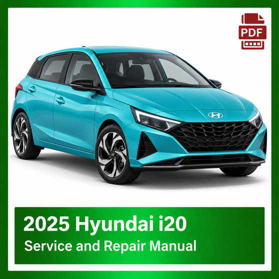 2025 Hyundai i20 repair manual