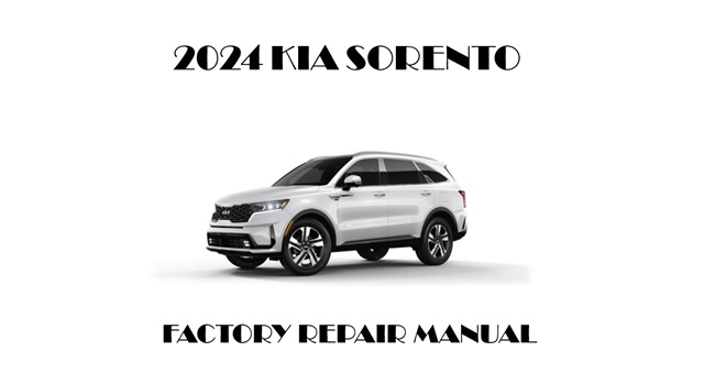 2024 Kia Sorento repair manual