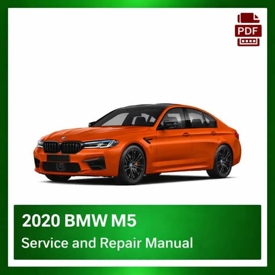 2020 BMW M5 repair manual