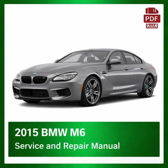 2015 BMW M6 repair manual