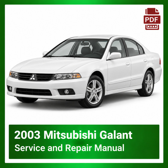 2003 Mitsubishi Galant repair manual