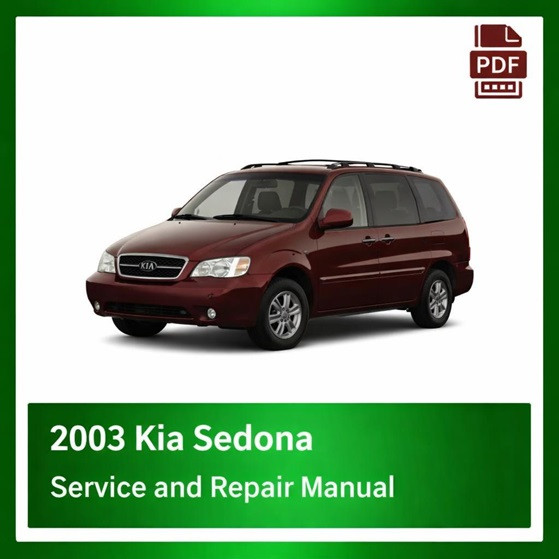 2003 Kia Sedona repair manual