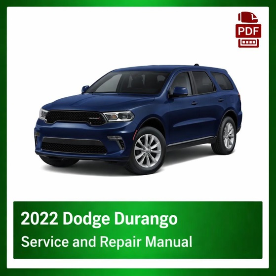 2022 Dodge Durango repair manual