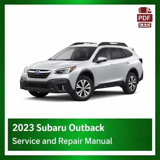 2023 Subaru Outback repair manual