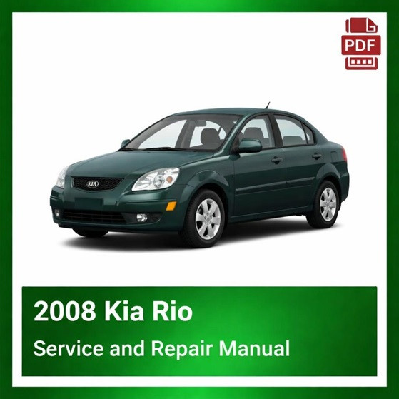 2008 Kia Rio repair manual