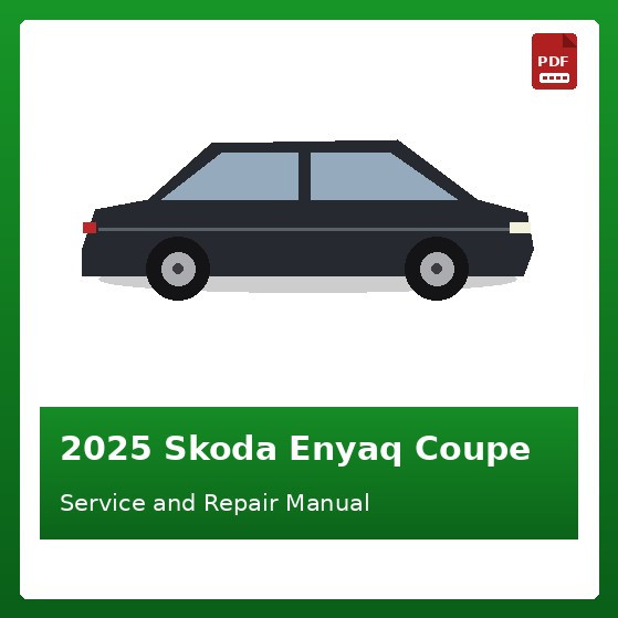 2025 Skoda Enyaq Coupe repair manual