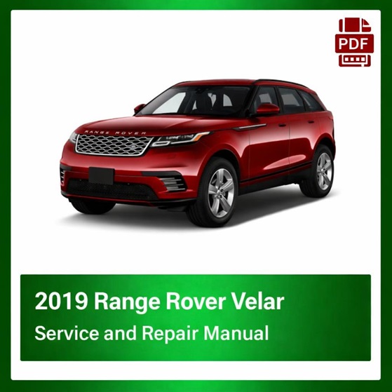2019 Range Rover Velar repair manual