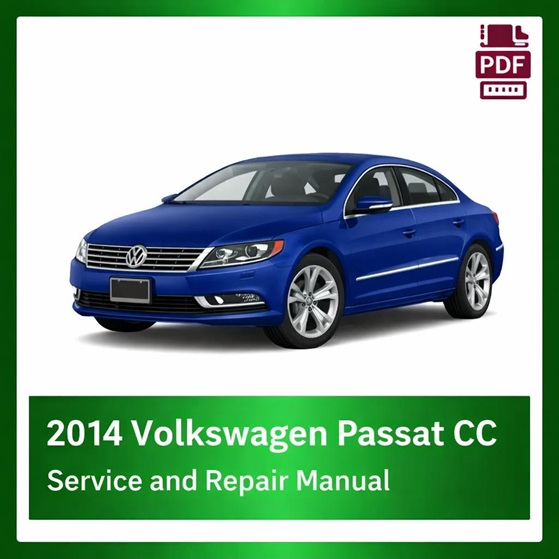 2014 Volkswagen Passat CC repair manual