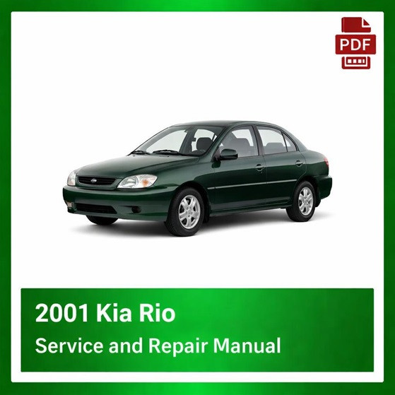 2001 Kia Rio repair manual