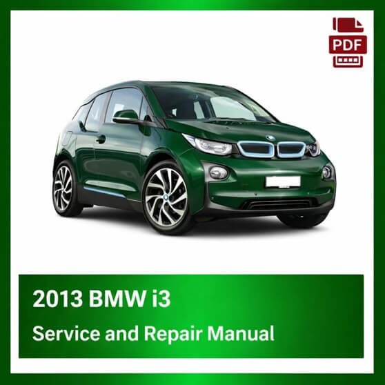 2014 BMW i3 repair manual