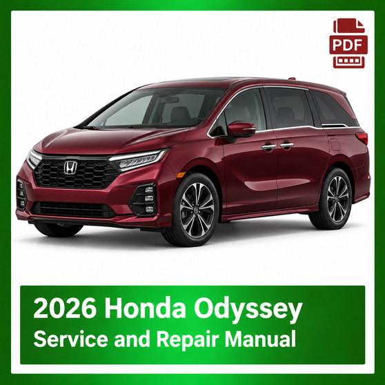 2026 Honda Odyssey repair manual