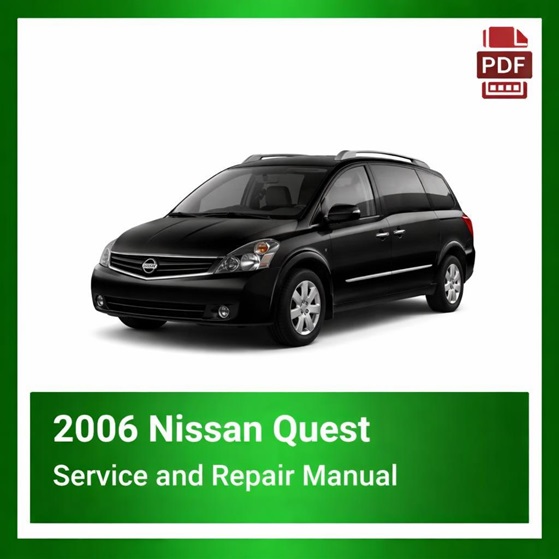 2006 Nissan Quest repair manual