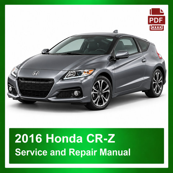 2016 Honda CR-Z repair manual